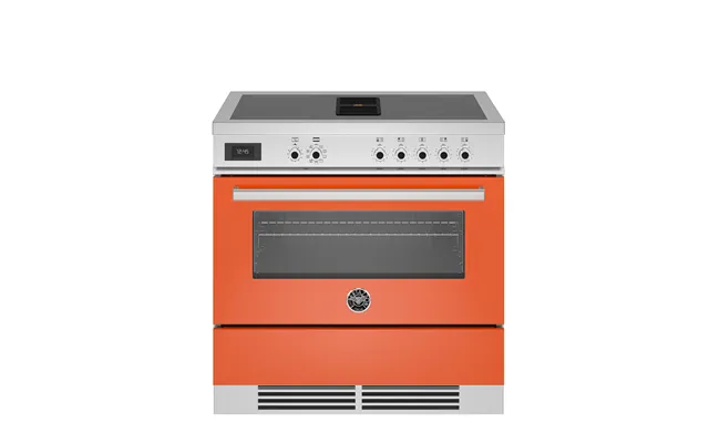 Bertazzoni Proch94i1eart Pro Series 90cm Air-tec Induction Top Range Cooker With Integrated Hood And Electric Oven