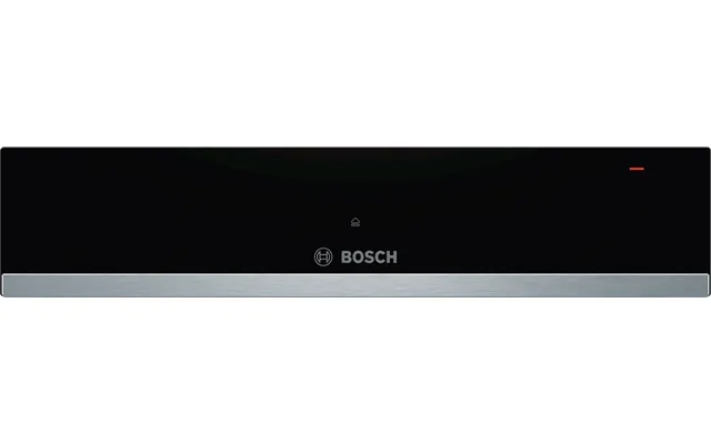 Bosch Bic510ns0b Series 6 Built In Warming Drawer 14cm In Black & Stainless