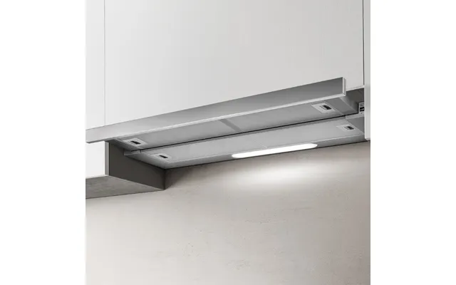 Elica Elite35-60 Elite 35 60cm Telescopic Integrated Extractor Hood In Stainless Steel & Grey