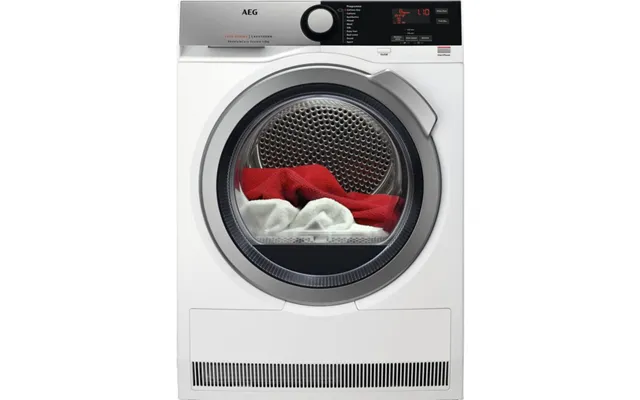 Ex-display Aeg T7dee845r 8kg Freestanding Heat Pump Tumble Dryer In White