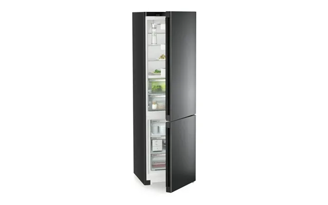 Liebherr Cbnbda 572i Plus Freestanding 70 30 Fridge Freezer Frost Free In Blacksteel