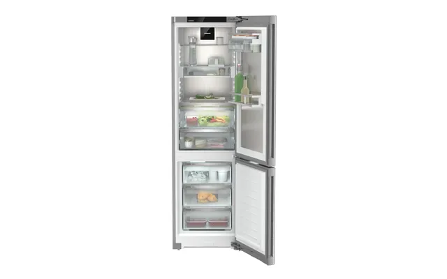 Liebherr Cbnstb 579i Peak Freestanding 70 30 Fridge Freezer Frost Free In Stainless Steel
