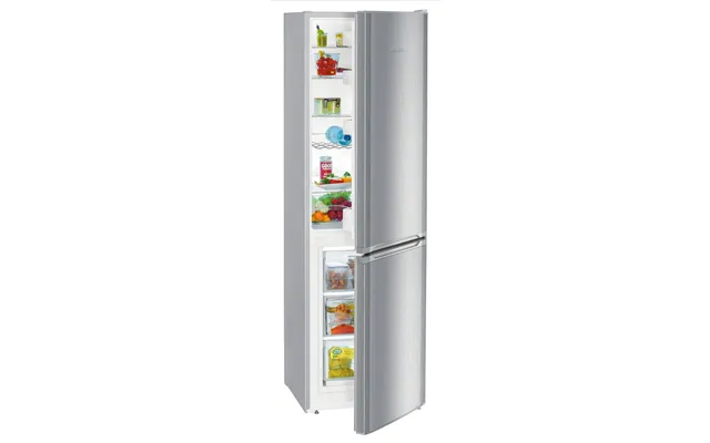 Liebherr Cuele 3331 Comfort Freestanding 60 40 Smartfrost Fridge Freezer In Silver