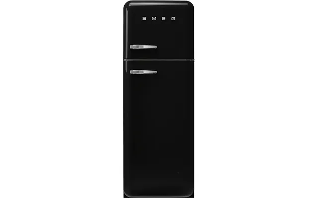 Smeg Fab30rbl6uk 50's Style 60cm Freestanding Fridge Freezer Right Hand Hinge In Black