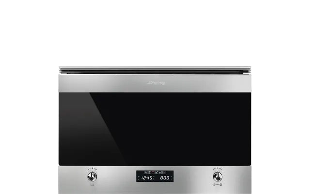 Smeg Mp322x1 Classic Built In Microwave With Grill Stainless Steel