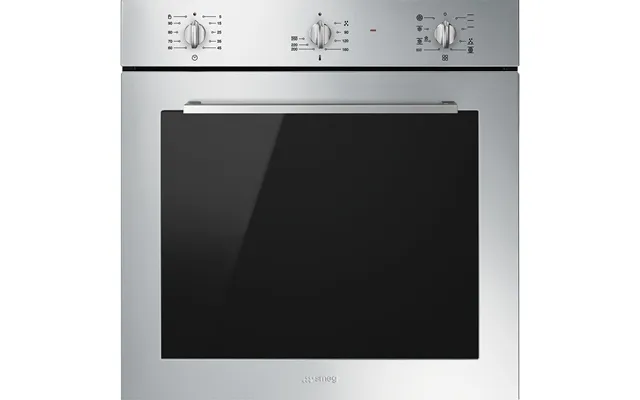 Smeg Sf64m3tvx 60cm Cucina Thermo-ventilated Built In Single Oven In Stainless Steel