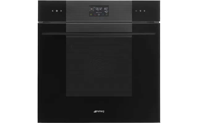 Smeg Sop6102s2pb3 60cm Linea Steamone Built In Pyrolytic Single Oven In Black