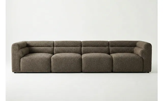 Araco Atelier Atlas 4-seater Sofa With Bear Armchair Porcini Bundle Deal