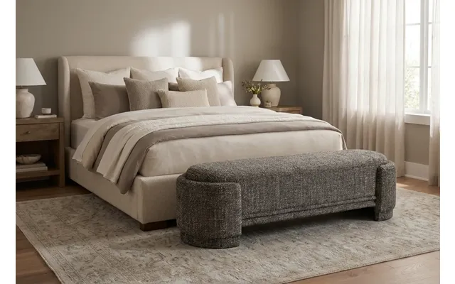 Araco Sleep Luma Bench Cinder