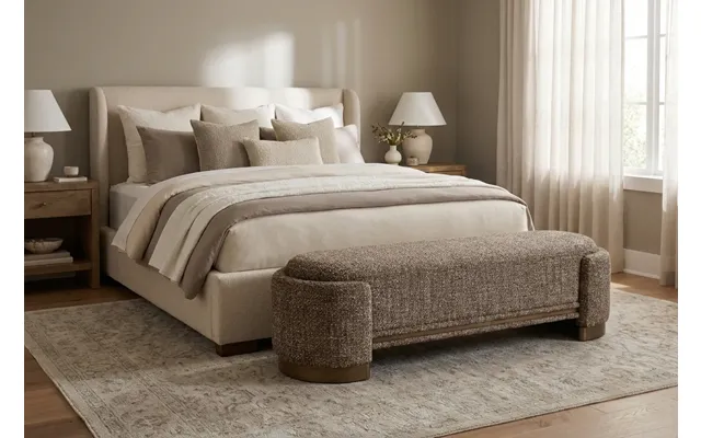 Araco Sleep Luma Bench Pebbles