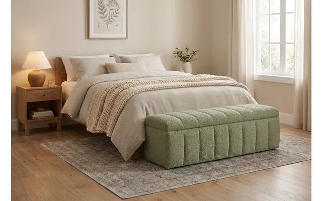 Araco Sleep Velour Bench Laurel