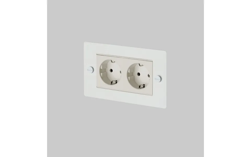 Buster Punch Uk-mg-co-2g-wh-a 2g Euro Socket White