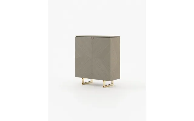 Laskasas Boris Bar Cabinet Starbust Aged Oak Matte