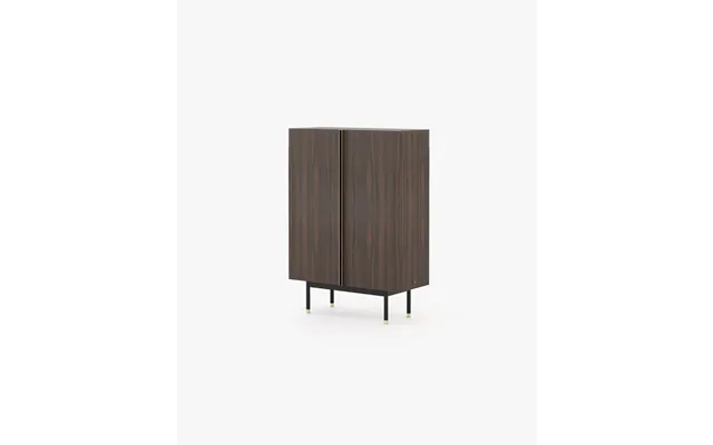 Laskasas Cuba Bar Cabinet Smoked Eucalyptus Veneer Matte