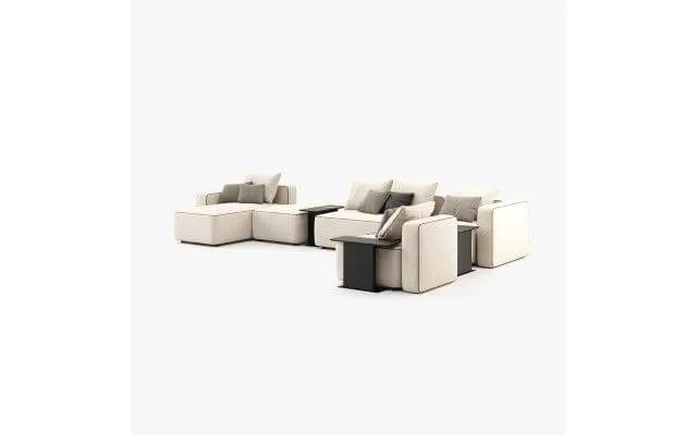 Laskasas Hidra Set Sofa Xangai White