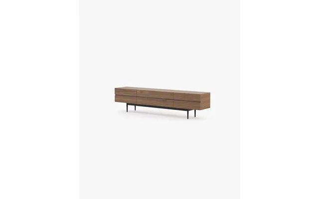Laskasas Lagos Media Unit Walnut Veneer Matte