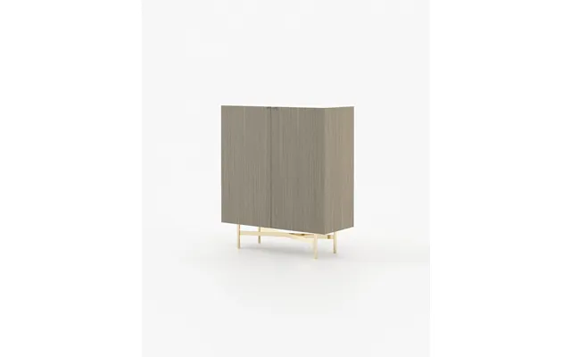 Laskasas Lewis Bar Cabinet Aged Oak Veneer Matte
