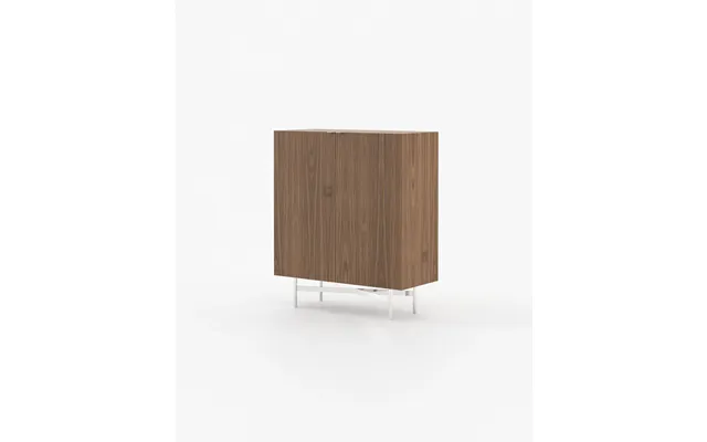 Laskasas Lewis Bar Cabinet Walnut Veneer Matte