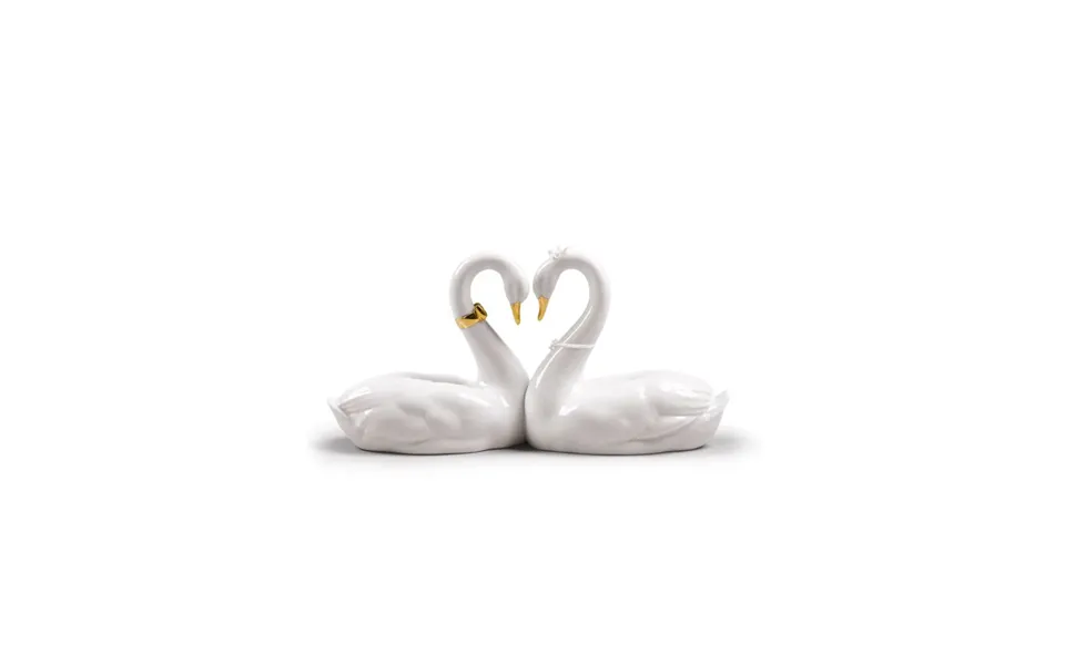 Lladro Endless Love Golden Re-deco Golden Redeco