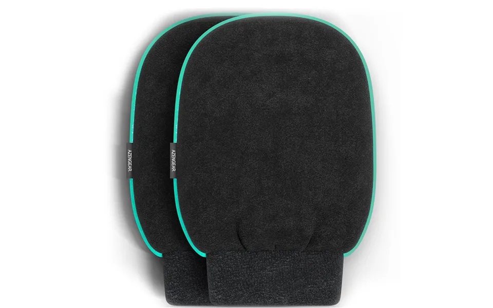 Exfoliating Glove Pair - Deep Pore Cleansing Korean Bath Shower Scrub Mitt Dead Skin