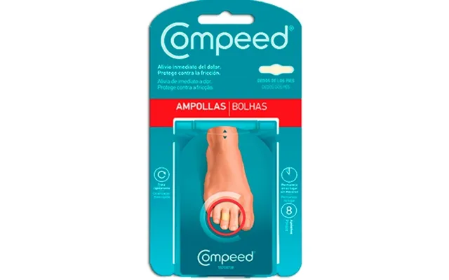 Compeed Blister Plasters For Middle Toe - 8 Pcs product image