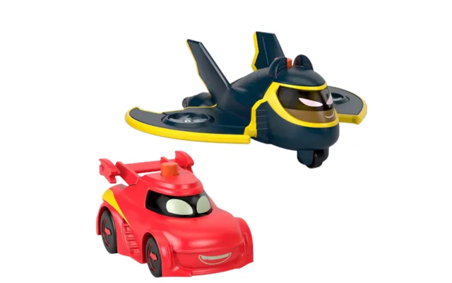 Fisher Price Dc Batwheels Light-up Toy Cars product image