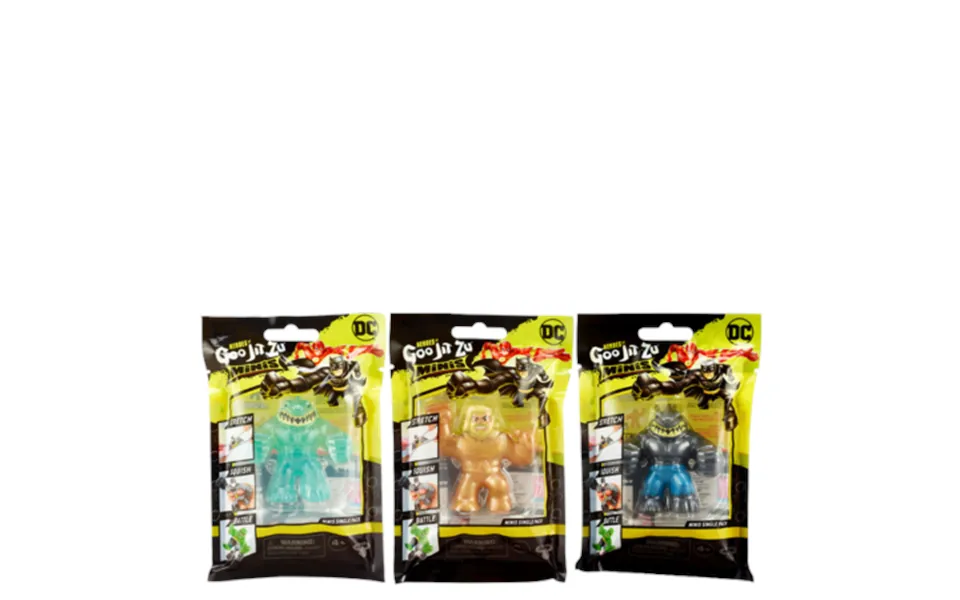 Heroes Of Goo Jit Zu Dc Minis Series 4 Hero Pack Stretchy Figure Â Assorted
