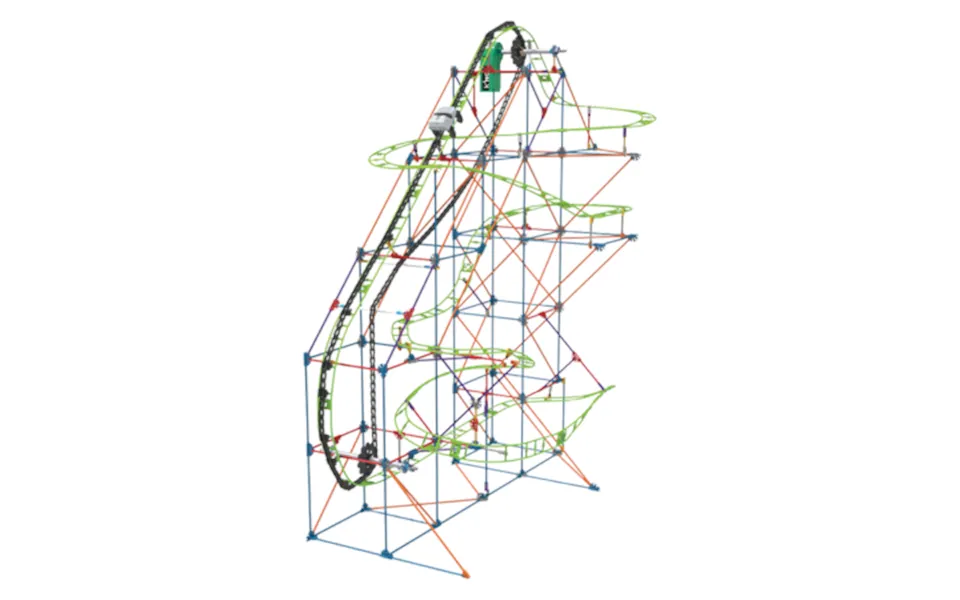 Kânex Typhoon Frenzy Roller Coaster Building Set