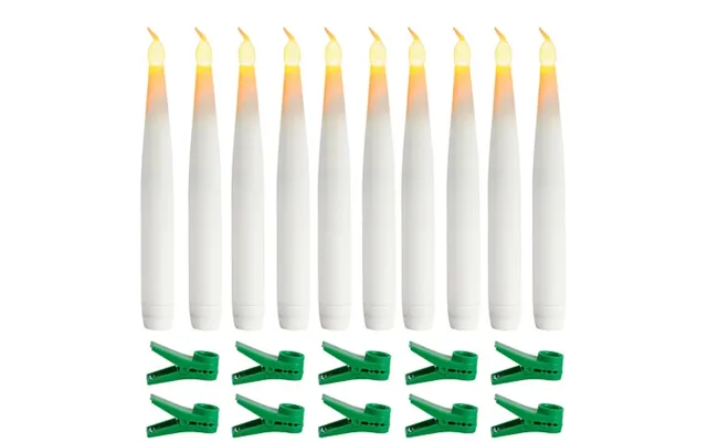 Led Battery Christmas Tree Lights - 10 Pcs