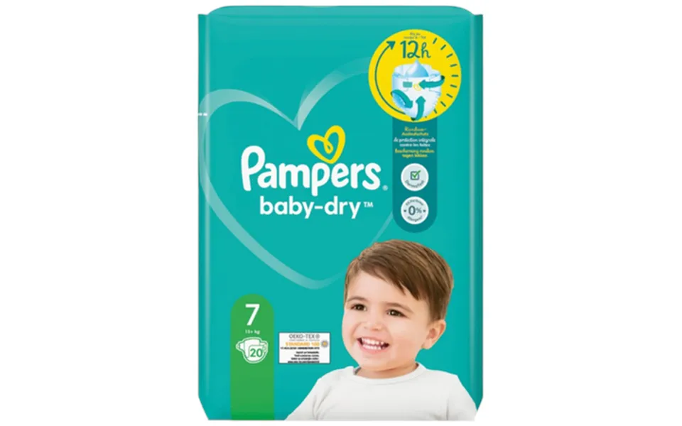 Pampers Baby-dry Size 7 15 Kg 20 Pcs.