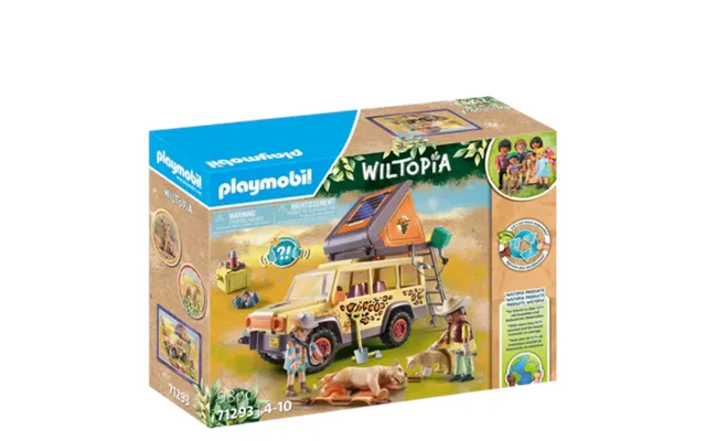 Playmobil Wiltopia Rescue All-terrain Vehicle With Lions