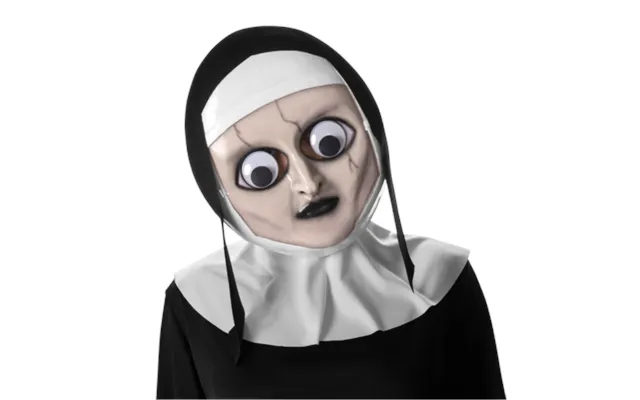 Rubies The Nun Googly Eyes Mask