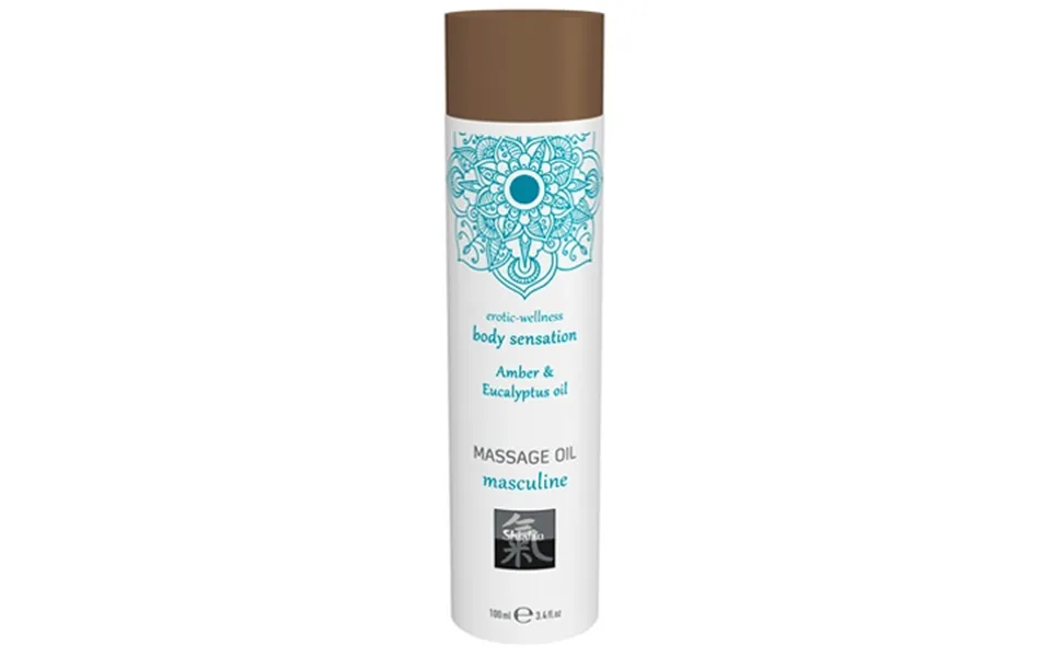 Shiatsu Amber & Eucalyptus Massage Oil - 100ml