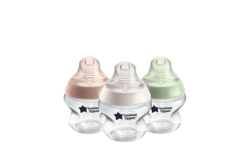 Tommee Tippee Natural Start 0 Months Baby Bottles Set Â 3 X 150 Ml