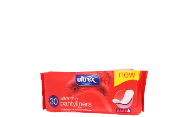 Ultrex Ultra Thin Panty Liners - 30 Pcs product image
