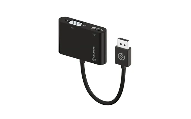 Alogic 2-in-1 Displayport To Hdmi Vga Adapter - Male To 2-female