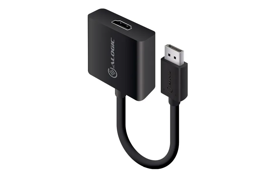 Alogic 20cm Active Displayport 1.2 To Hdmi Adapter-male To Female -supports 4k 60hz