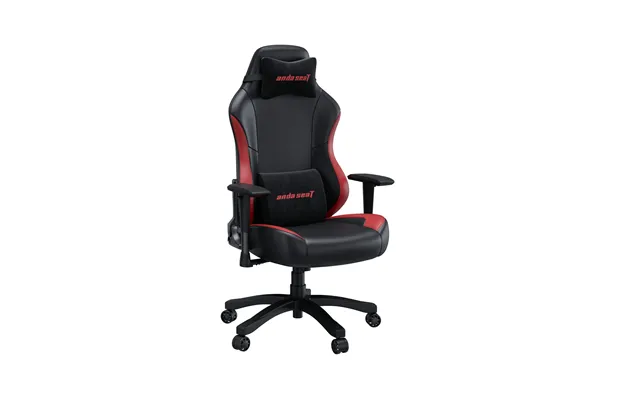 Anda Seat Luna Gaming Armchair Padded Seat Black - Red