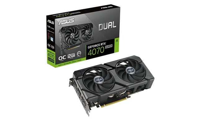 Asus Dual -rtx4070s-o12g-evo Nvidia Geforce Rtx 4070 Super 12 Gb Gddr6x