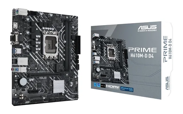Asus Prime H610m-d D4 Intel H610 Lga 1700 Micro Atx