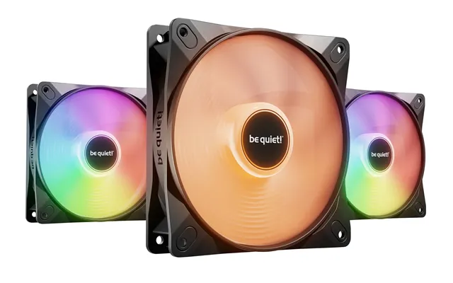 Be Quiet Light Wings Lx 120mm Pwm High Speed 3-pack Black Computer Case Fan 12 Cm 3 Pc S
