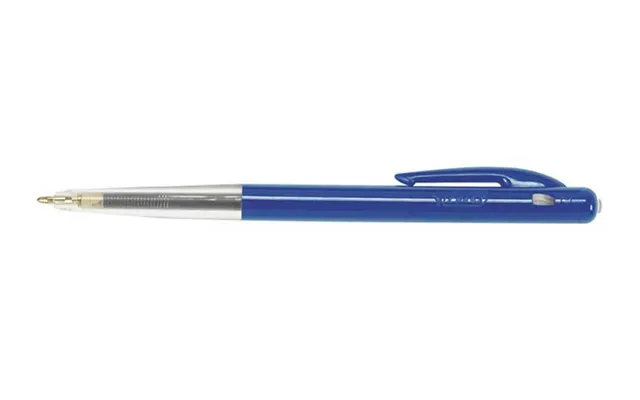 Bic M10 Clic Blue Clip-on Retractable Ballpoint Pen Medium 50 Pc S