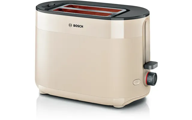 Bosch Tat2m127gb Toaster 6 2 Slice S 950 W Cream
