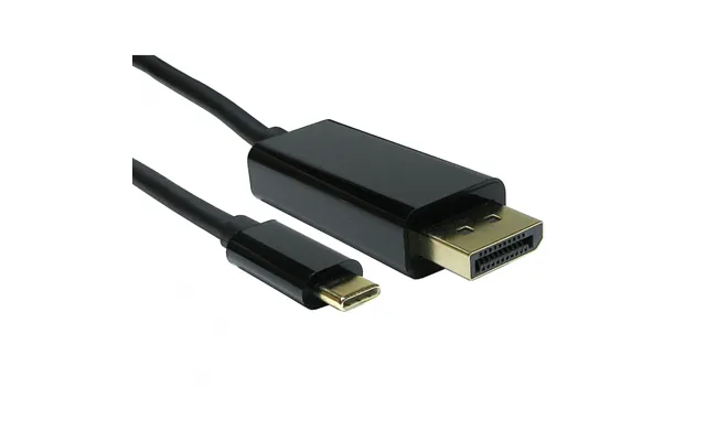 Cables Direct Usb C To Dp 4k 60hz 1 M Usb Type-c Displayport Black