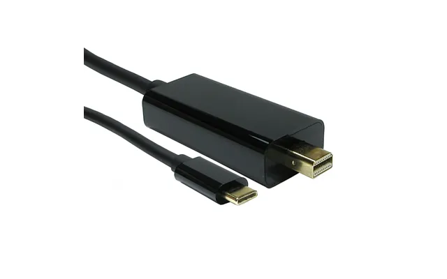 Cables Direct Usb C To Mdp 4k 60hz 3 M Usb Type-c Mini Displayport Black