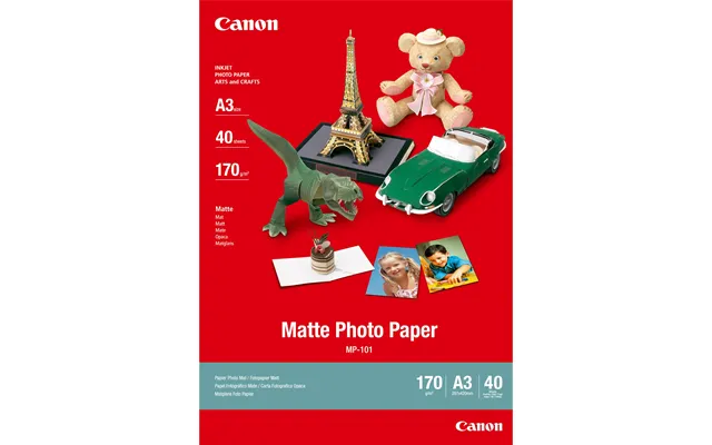 Canon Mp-101 Matte Photo Paper A3 - 40 Sheets