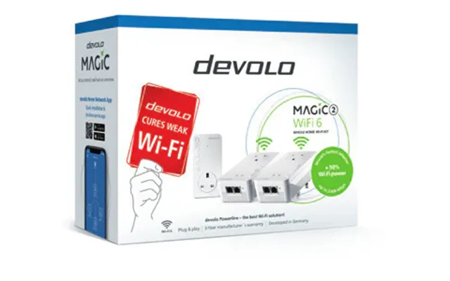 Devolo Magic 2 Wifi 6 2400 Mbit S Ethernet Lan Wi-fi White 3 Pc S