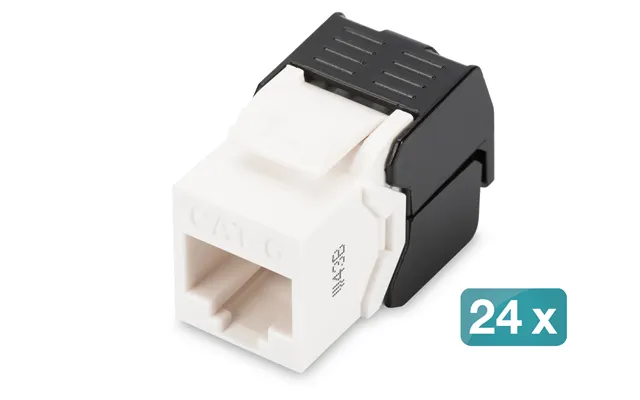 Digitus Cat 6 Keystone Module, Unshielded - 24 Pcs.