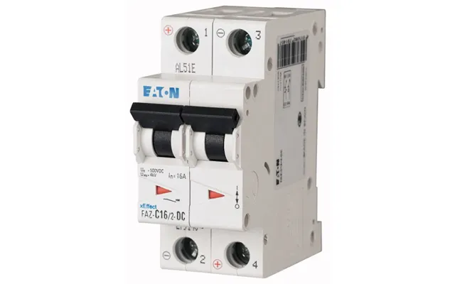 Eaton Faz-c3 2-dc Circuit Breaker Miniature Circuit Breaker Type C