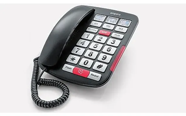 Emporia Ampli40 Telephone Black